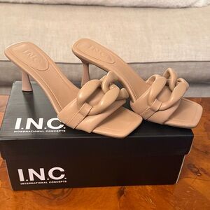 INC international concepts open toe slide size 6.5